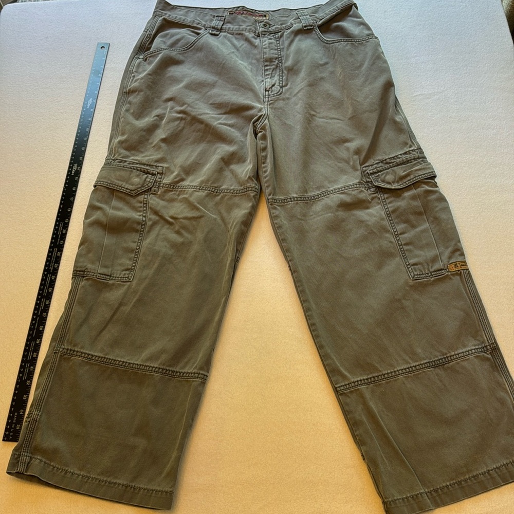 JNCO gray cargo pants, wide leg great condition